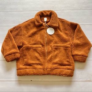 NWT - Princess Polly - Teddy Bear Brown Coat